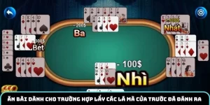 Ăn bài dành cho trường hợp lấy các lá mà cửa trước đã đánh ra 