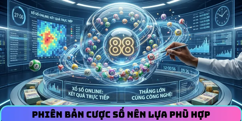 Phiên bản cược số nên lựa phù hợp
